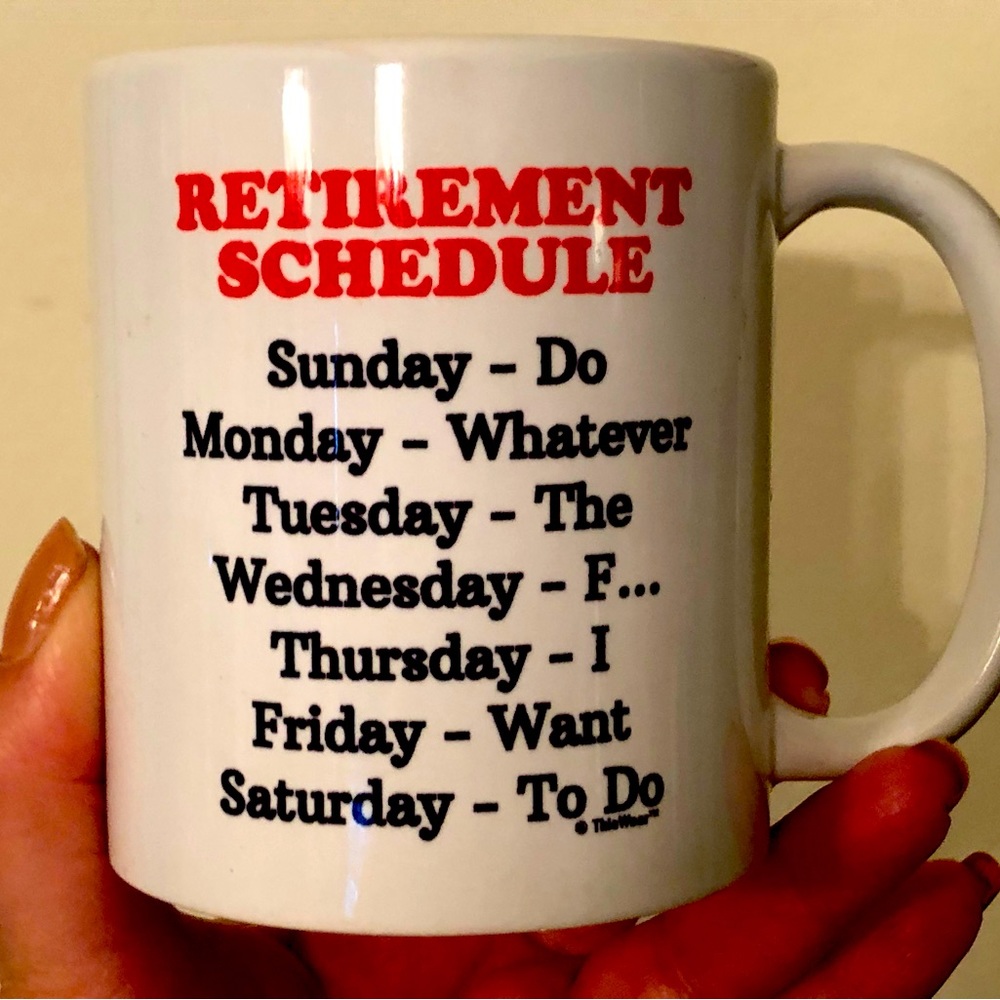 Retirement Mug ❤️